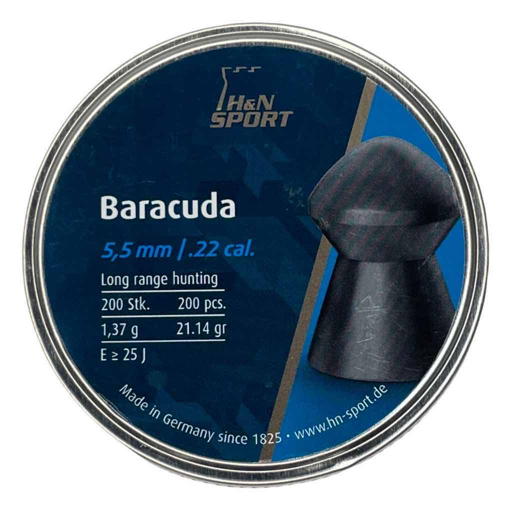 Пули H&N Baracuda 5,5 мм, 1,37 г (200 штук)