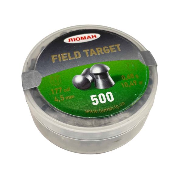 Пули «Люман» Field Target 4,5 мм, 0,68 г (500 штук)