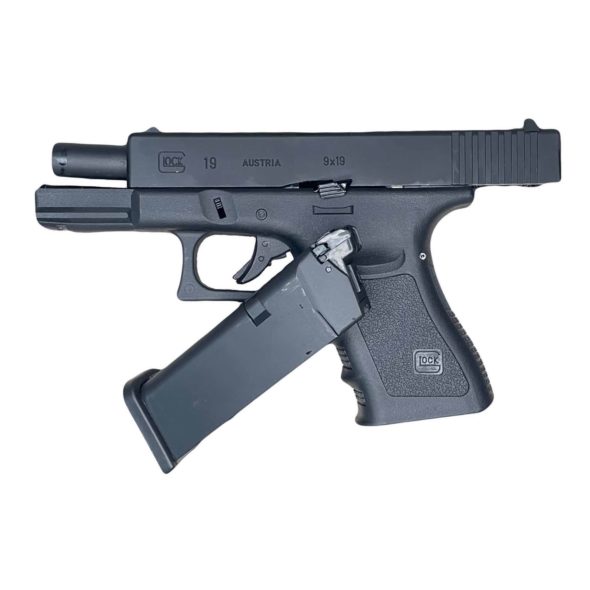 Страйкбольный пистолет East Crane GLOCK G19 gen.3 ( Black) -  GAS (EC-1301)