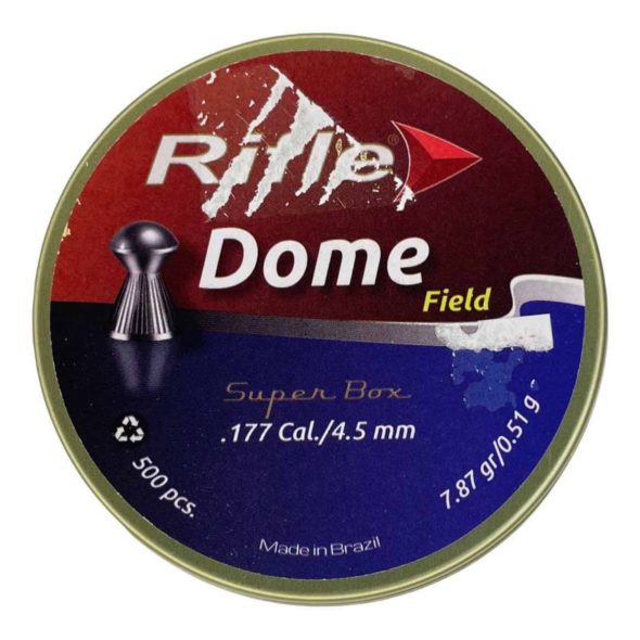 Пули Rifle Field Series Dome 4,5 мм, 0,51 г (500 штук)