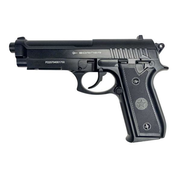 Пневматический пистолет Borner 92M (Beretta 92) металл