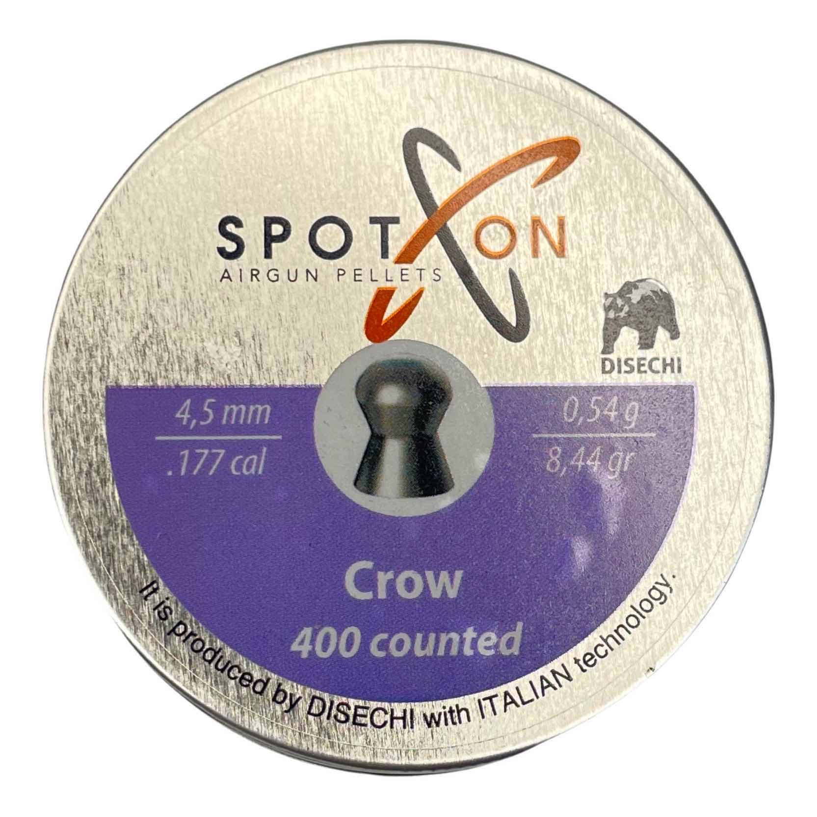 Пули SPOTON Crow 4,5 мм, 0,54 г (400 штук)