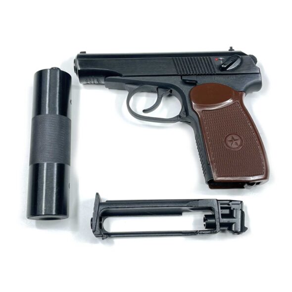 Пневматический пистолет Baikal МР-654К-22 (ПМ с глушителем)
