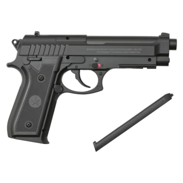 Пневматический пистолет Borner 92 (Beretta 92) пластик