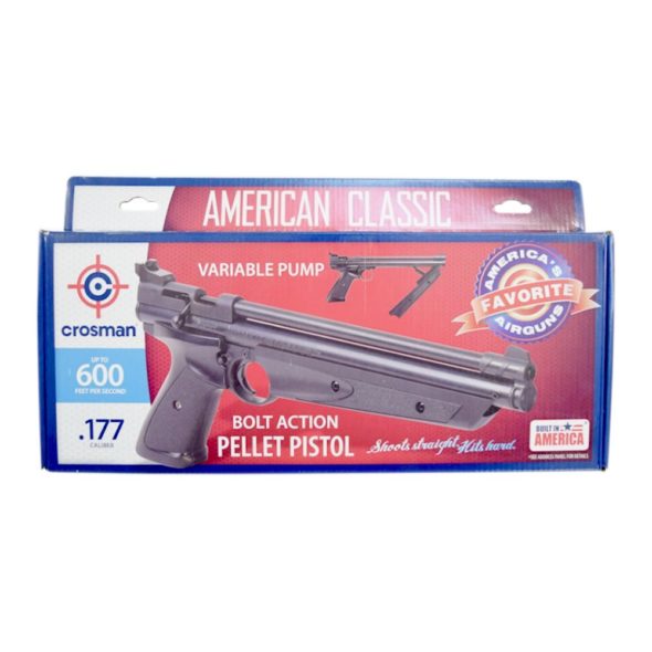 Пневматический пистолет Crosman P1377 American Classic Black