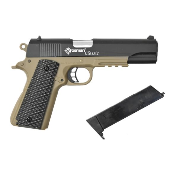 Пневматический пистолет Crosman S1911 (Colt) комплект