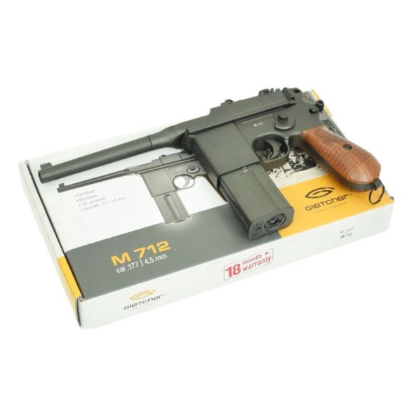 Пневматический пистолет Gletcher M712 (Mauser)