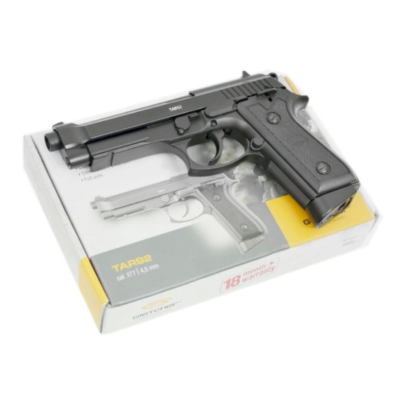 Пневматический пистолет Gletcher TAR92 (Beretta)