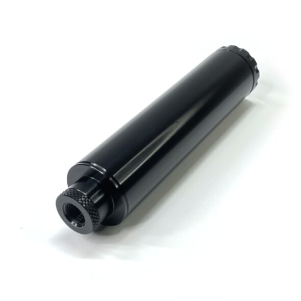 Саунд-модератор 8 камер для пневматики до 6.35 мм .22LR (1/2” UNF -20)