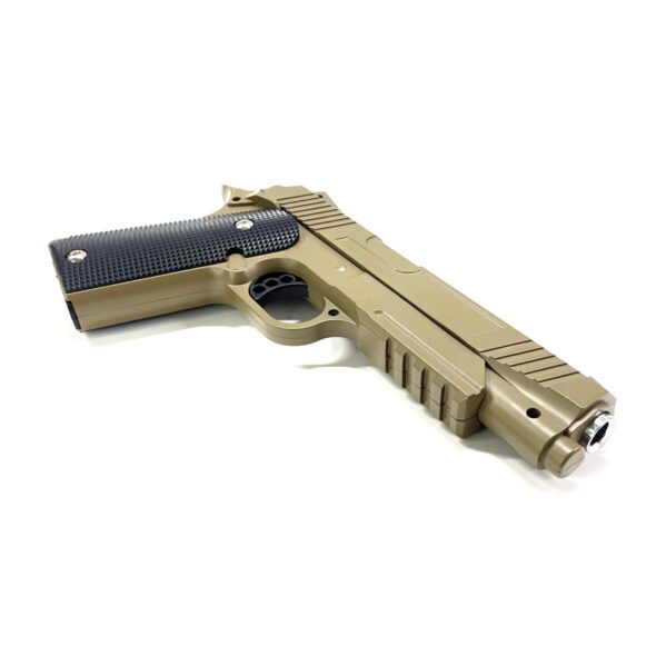 Страйкбольный пистолет Galaxy G.38D (Colt 1911) песочный