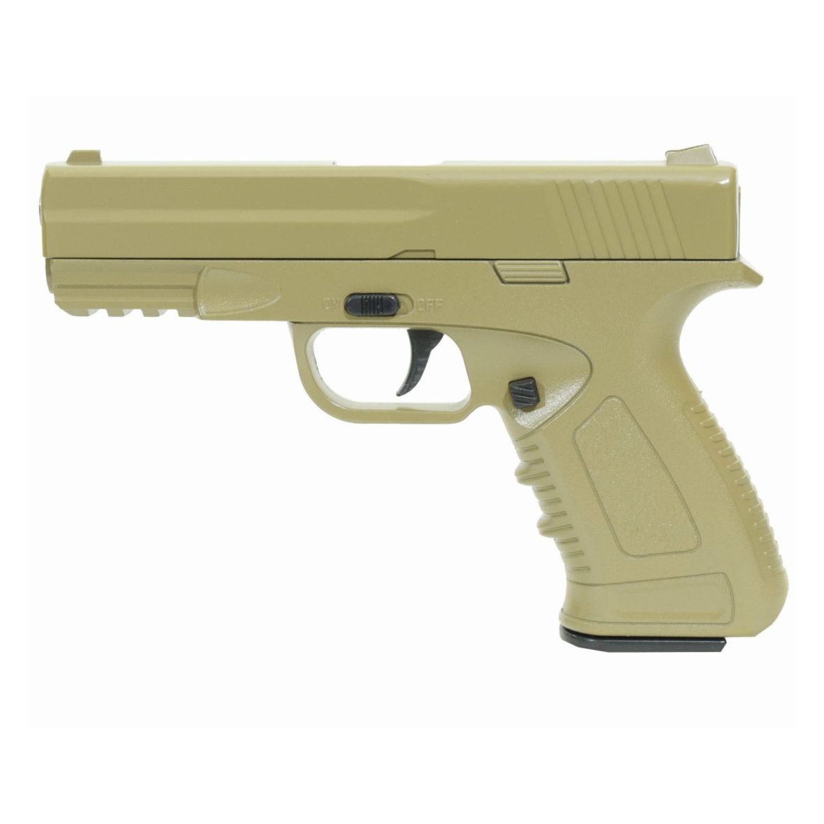 Страйкбольный пистолет Galaxy G.39D (H&K, Glock) песочный
