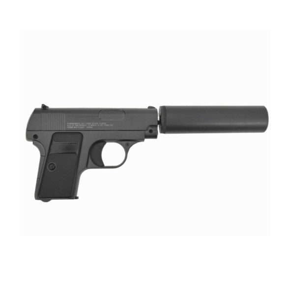 Страйкбольный пистолет Stalker SA25S Spring (Colt 25, с глушителем)