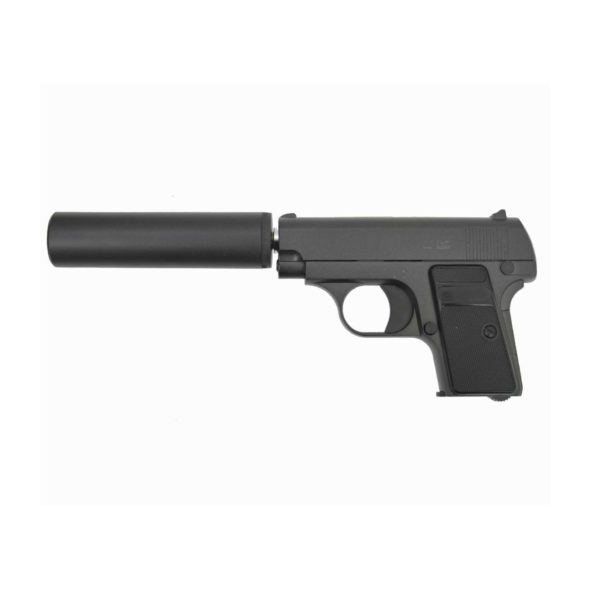 Страйкбольный пистолет Stalker SA25S Spring (Colt 25, с глушителем)