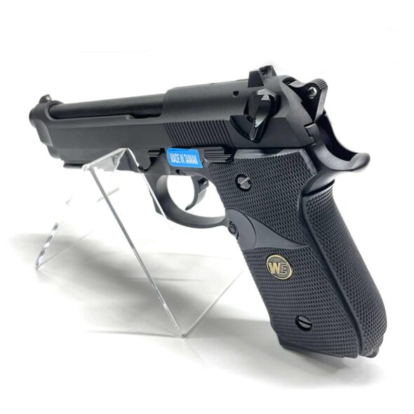 Страйкбольный пистолет WE Beretta M9A1 Rail Black (WE-M008)
