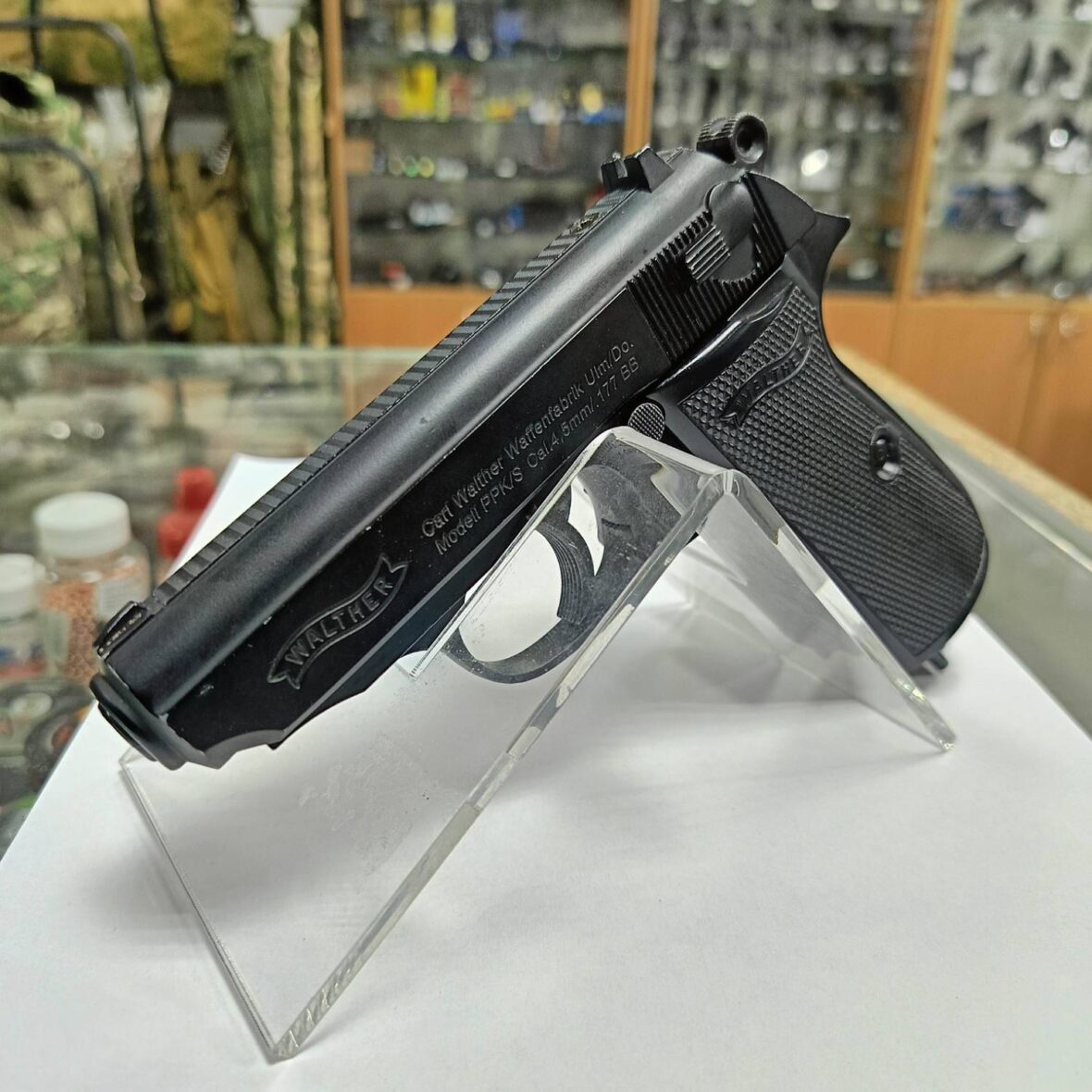 Б/у Пневматический пистолет Walther ppk/s