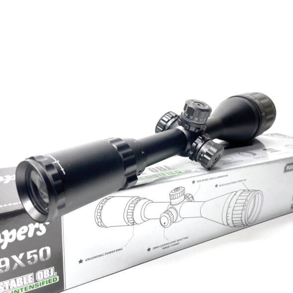 Оптический прицел Leapers 3-9x50 AO Full Size Mil-Dot подсветка (SCP-395AOMDLTS)