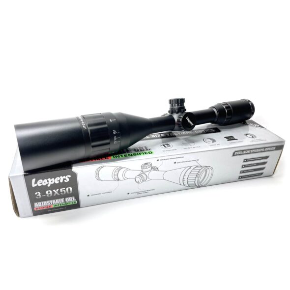 Оптический прицел Leapers 3-9x50 AO Full Size Mil-Dot подсветка (SCP-395AOMDLTS)