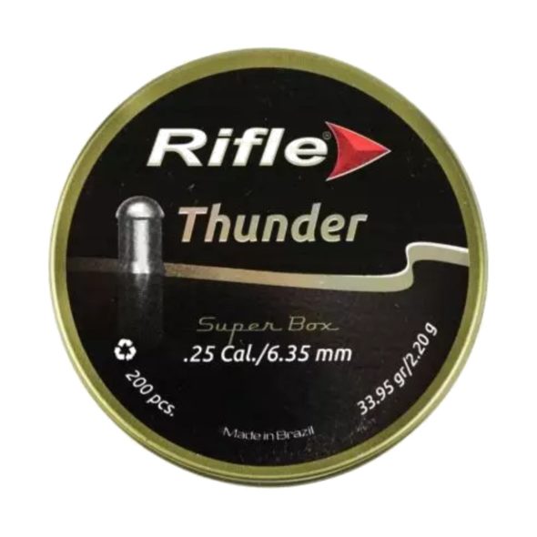 Пули Rifle Field Series Thunder 6.35 мм 2.20 г (200 штук)