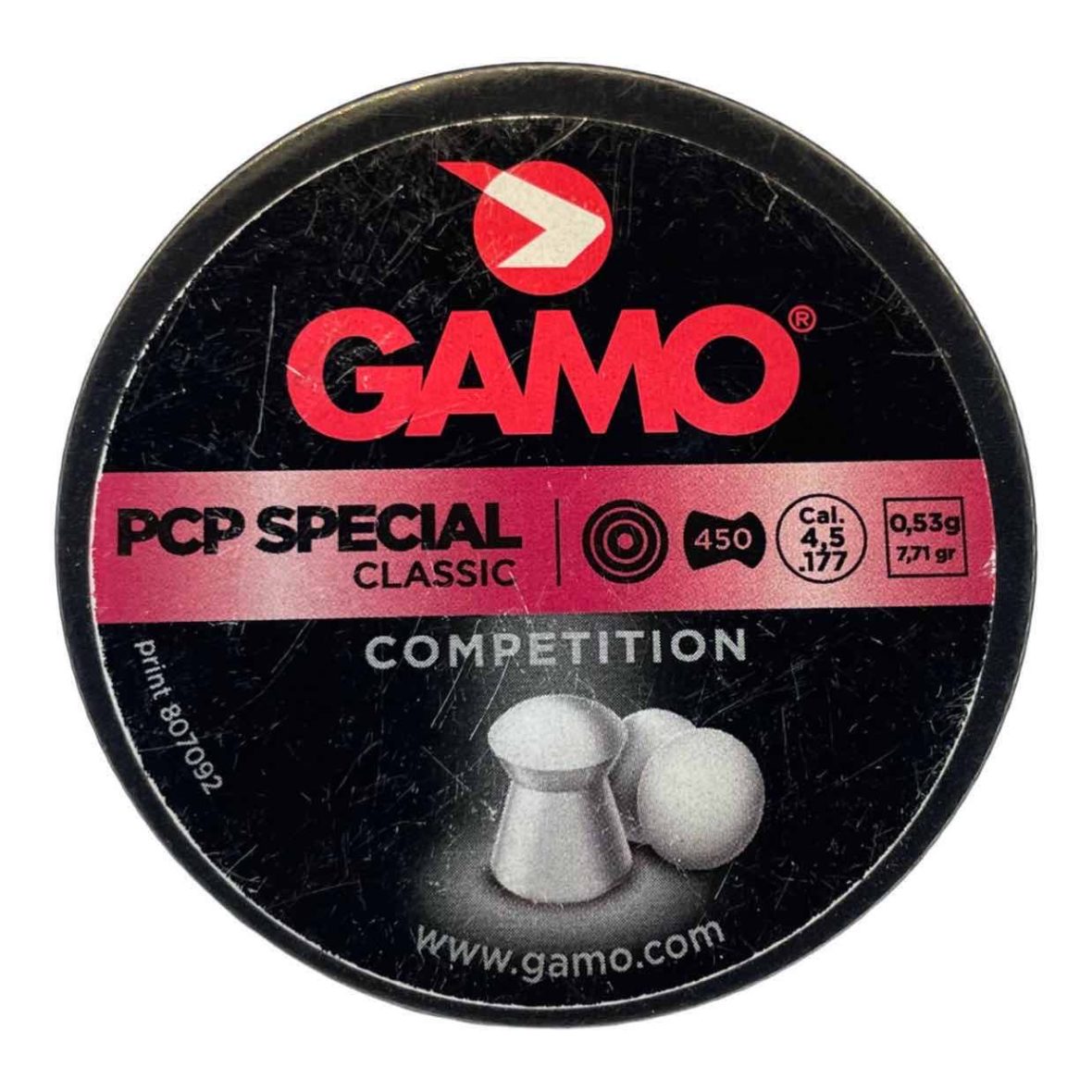 Пули Gamo PCP Special 4.5мм 0.53г (450шт)