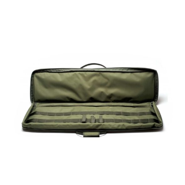 Кейс Vektor из капрона зеленый с крепл. Molle 2 карманами и отдел. под магазины (А-8-1 з)