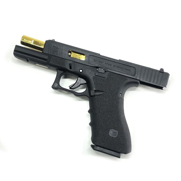 Страйкбольный пистолет East Crane Glock G17 Salient Arms Gold Plated Barrel Gas (EC-1105)