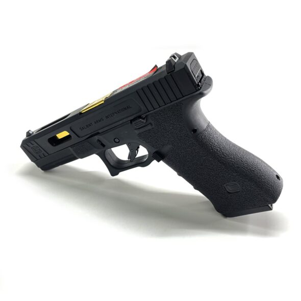 Страйкбольный пистолет East Crane Glock G17 Salient Arms Gold Plated Barrel Gas (EC-1105)