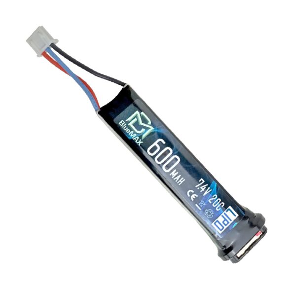 Аккумулятор BlueMAX Li-Po 7.4V 600mah 20C для AEP пистолетов (600MAH)