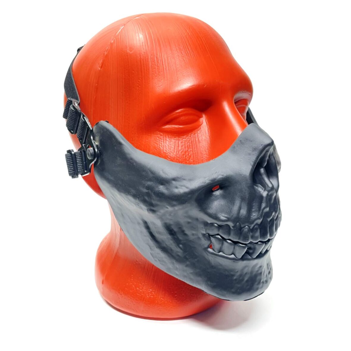 Маска защитная Skeleton  на нижнюю часть лица  Black (AS-MS0014B)