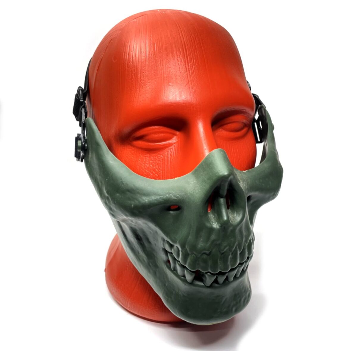 Маска защитная Skeleton  на нижнюю часть лица олива (AS-MS0014OD)