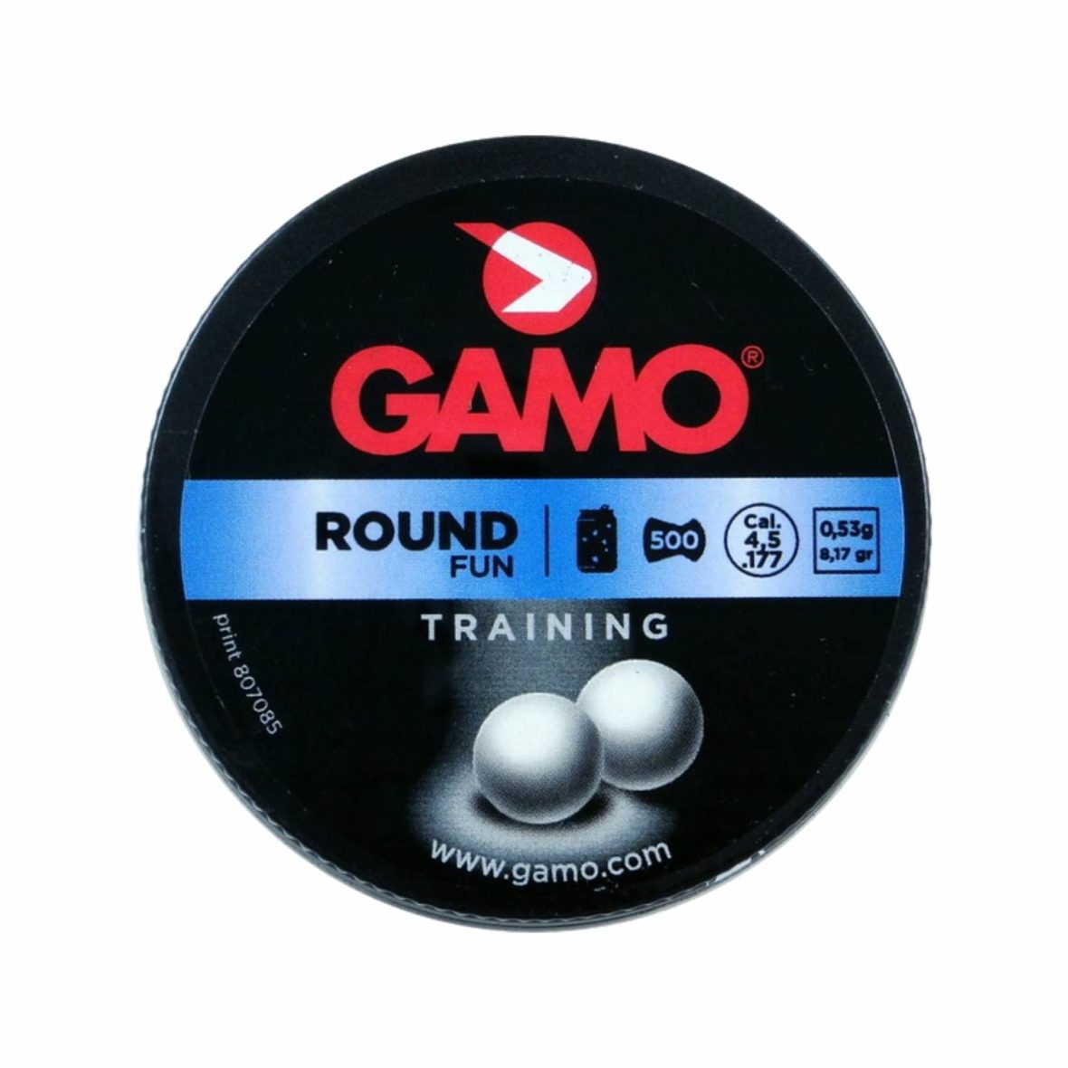 Пули Gamo Round сферические 4.5 мм 0.53 г (500шт)