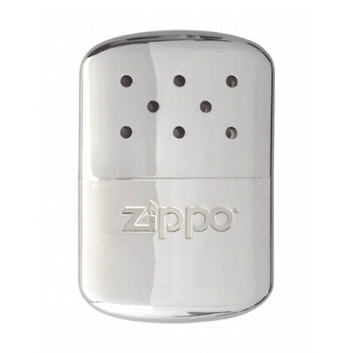 Каталитическая грелка ZIPPO с покрытием High Polish Chrome алюминий  (40365)