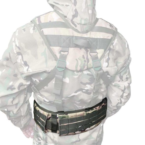Пояс тактический Warbelt широкий 100см (Мультикам)