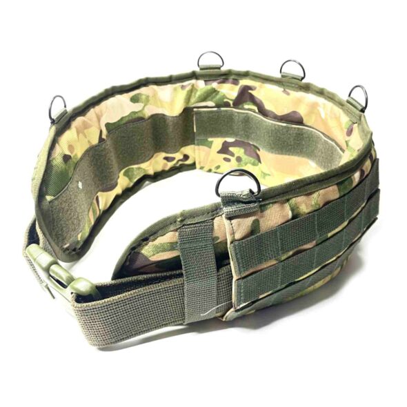 Пояс тактический Warbelt широкий 80см (Мультикам)