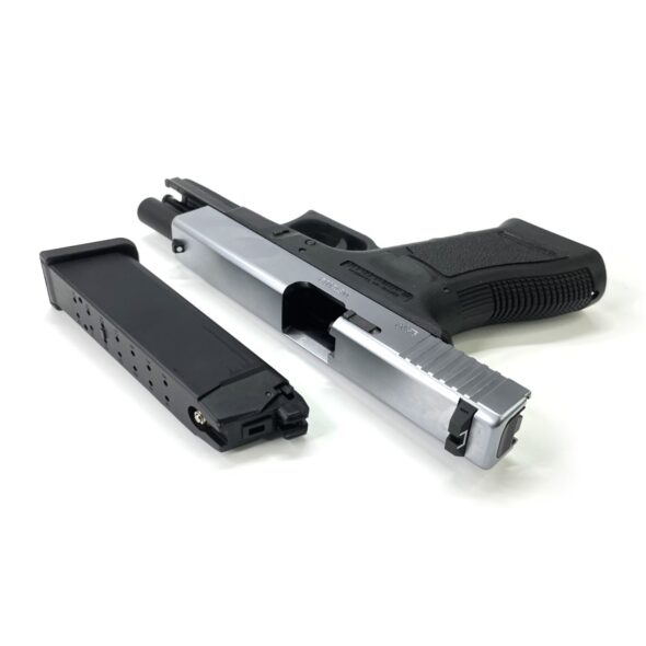 Страйкбольный пистолет WE Glock-17 Gen.3 Silver (WE-G001A-SV)