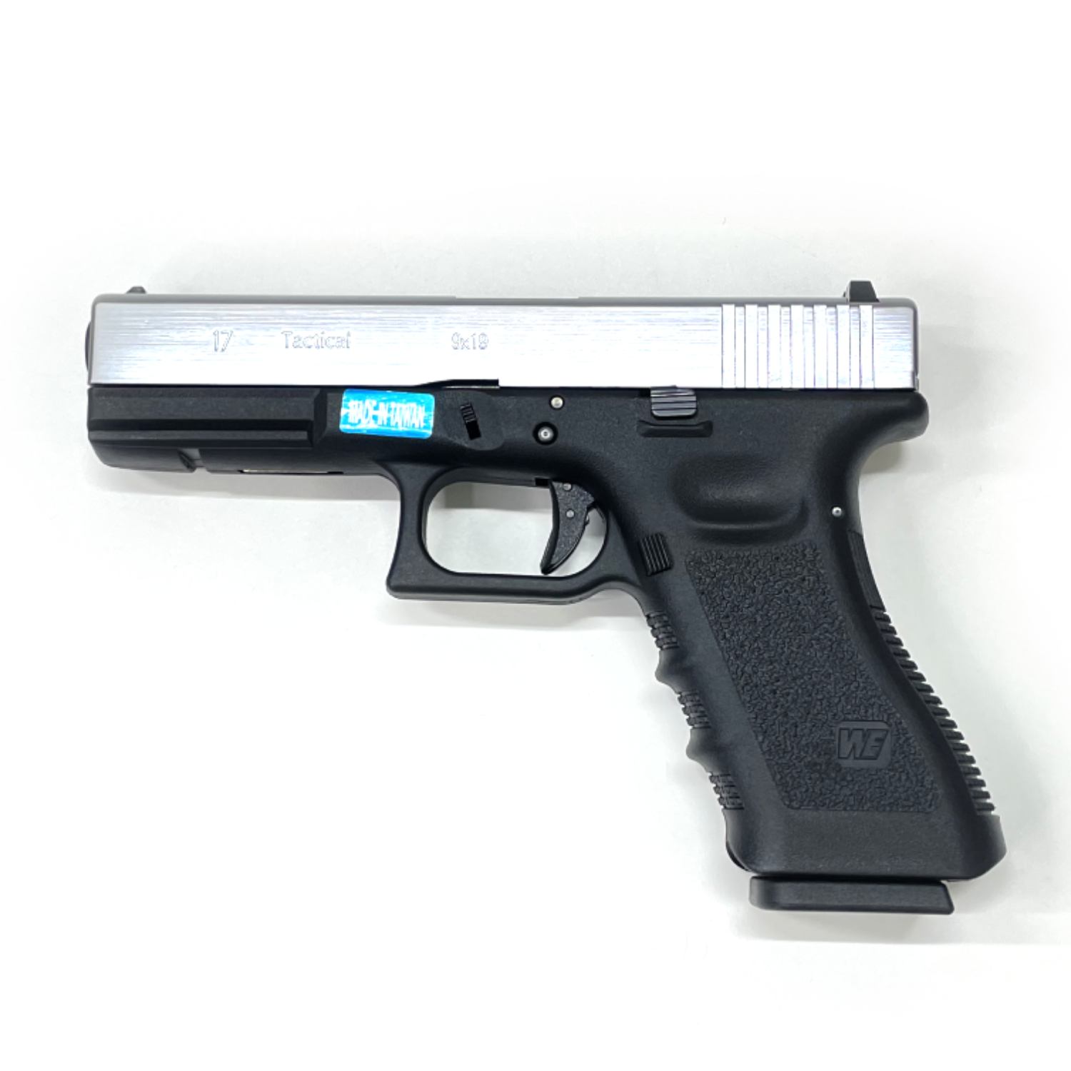 Страйкбольный пистолет WE Glock-17 Gen.3 Silver (WE-G001A-SV)