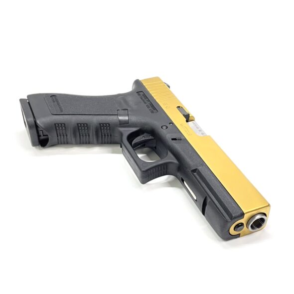 Страйкбольный пистолет WE Glock-17 Gen.3 Titanium Gold (WE-G001A-TG)
