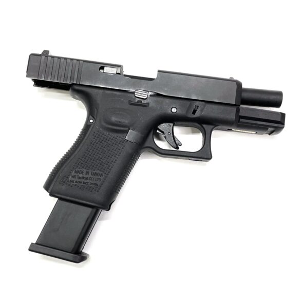 Страйкбольный пистолет WE Glock-19 Gen.5 сменные накладки (WE-G003VB-BK)