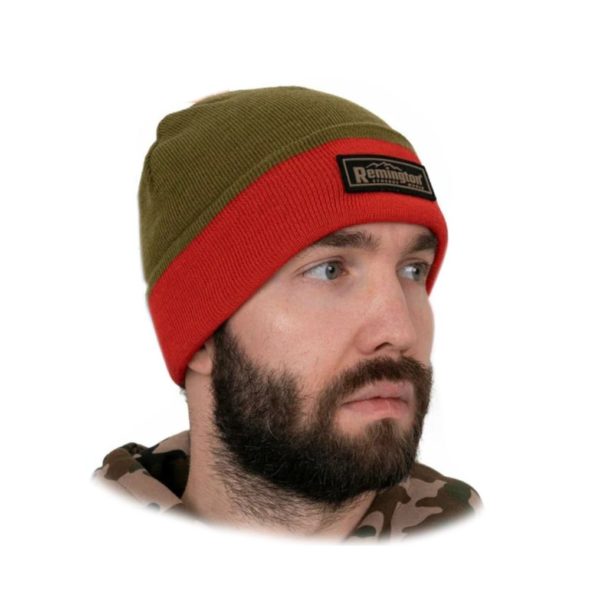 Шапка Remington двусторонняя Тight knit brown L/XL