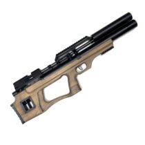 Пневматическая винтовка Krugergun Снайпер Буллпап 6.35 мм (420 мм. резервуар 510. передний взвод. прямоток. дерево)