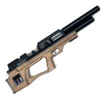 Пневматическая винтовка Krugergun Снайпер Буллпап 6.35 мм (500 мм. резервуар 510. передний взвод. прямоток. дерево)