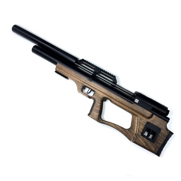 Пневматическая винтовка Krugergun Снайпер Буллпап 6.35 мм (580 мм. резервуар 510. прямоток. дерево)