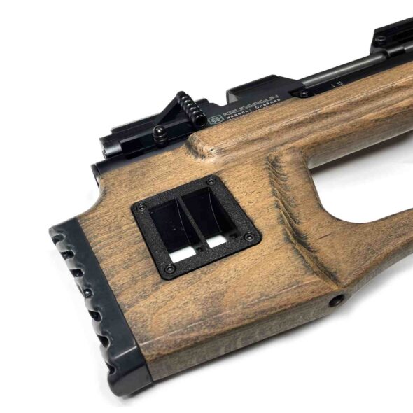 Пневматическая винтовка Krugergun Снайпер Буллпап 6.35 мм (580 мм. резервуар 510. прямоток. дерево)