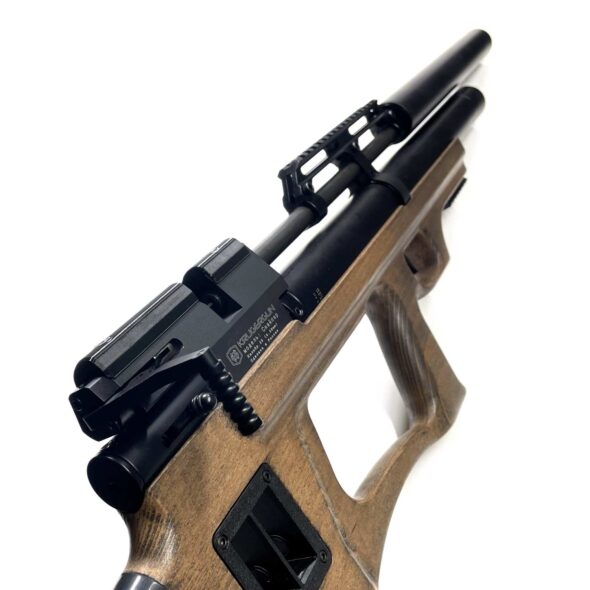 Пневматическая винтовка Krugergun Снайпер Буллпап 6.35 мм (580 мм. резервуар 510. прямоток. дерево)