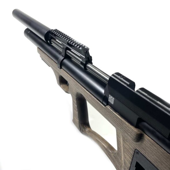 Пневматическая винтовка Krugergun Снайпер Буллпап 6.35 мм (580 мм. резервуар 510. прямоток. дерево)