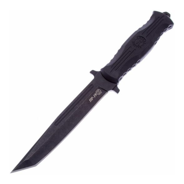 Нож НР-19 Кизляр эластрон Blackwash черный (03203_014305)