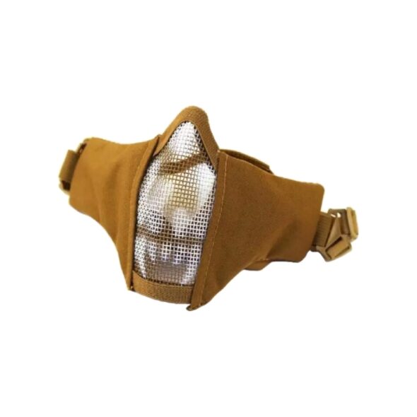 Маска на нижнюю часть лица ткань+сетка Tan Skull (AS-MS0061SKT)