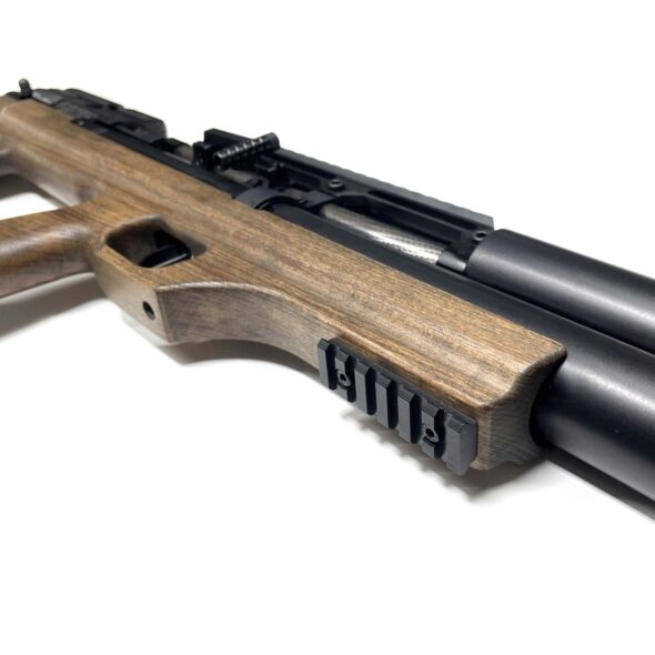 Пневматическая винтовка Krugergun Снайпер Буллпап 6.35 мм (500 мм. резервуар 510. передний взвод. редуктор. дерево)