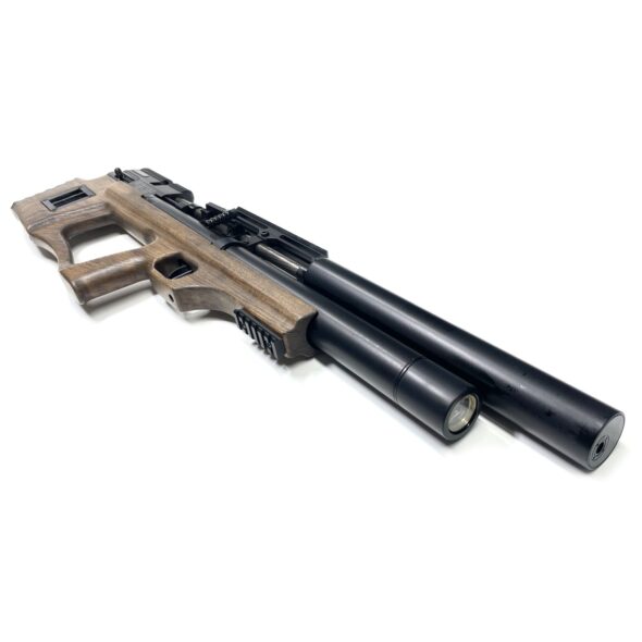 Пневматическая винтовка Krugergun Снайпер Буллпап 6.35 мм (500 мм. резервуар 510. передний взвод. редуктор. дерево)