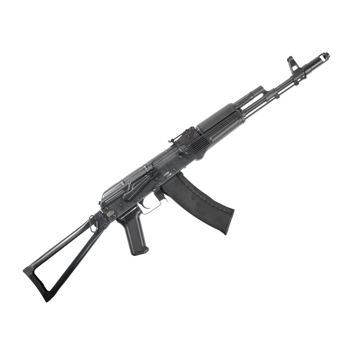 Страйкбольный автомат E&L ELAKS74MN АКС-74 МН AEG Essential Steel (EL-A107S)