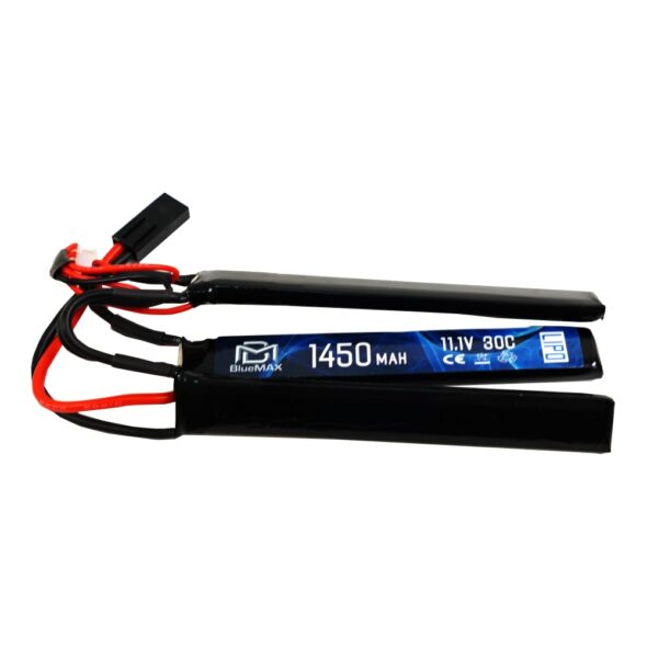 АКБ BlueMax 11.1V Lipo 1450 mAh 30C трехлепестковый 7,2х16,3х115 мм (SANAKB-4)